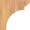 Ekena Millwork Yorktown Smooth Corbel, Western Red Cedar, 3 1/2"W x 8"D x 8"H COR04X08X08YOR00SWR - alternate 3
